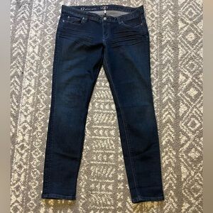 LOFT Women's Deep Indigo modern Skinny Jeans size 12 (O133)